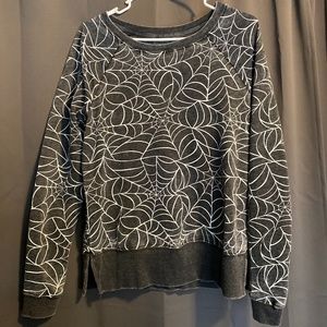 Spooky Spiderweb Sweater